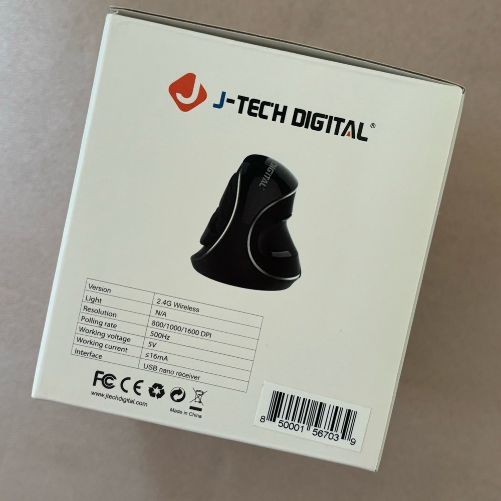 J-Tech Digital Vertical Mouse - Picture 5 of 6